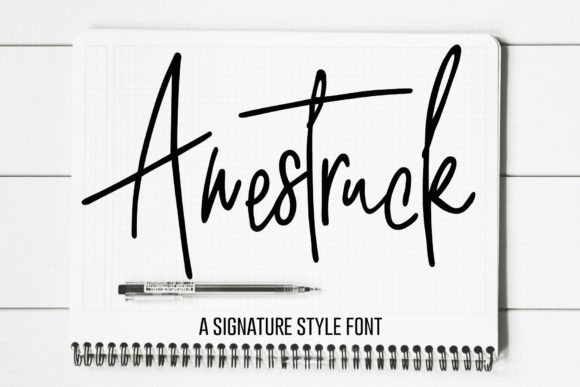 Awestruck: The Modern Script Font for Elegant Branding