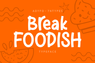 Break Foodish: The Bold Script for Memorable Designs