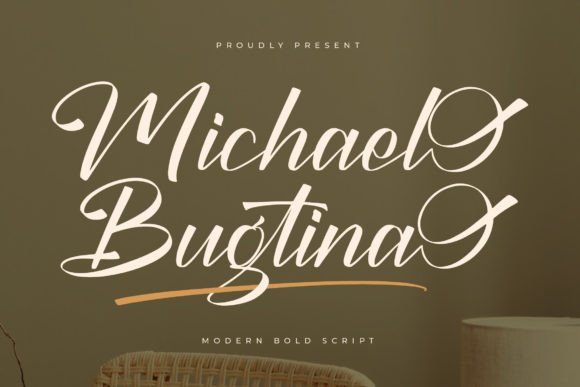 Michael Bugtina: A Modern Script for Bold Brand Statements