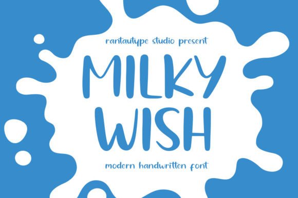 Milky Wish: The Script Font That Feels Like a Whisper
