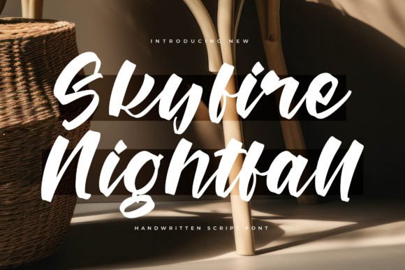 Skyfire Nightfall: Crafting Luxury with a Handwritten Touch