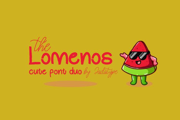 The Lomenos: A Font Duo for Bold and Beautiful Designs